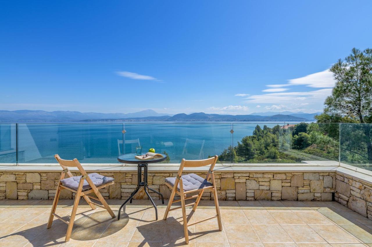 Crystal Beach Villa Chalkís المظهر الخارجي الصورة