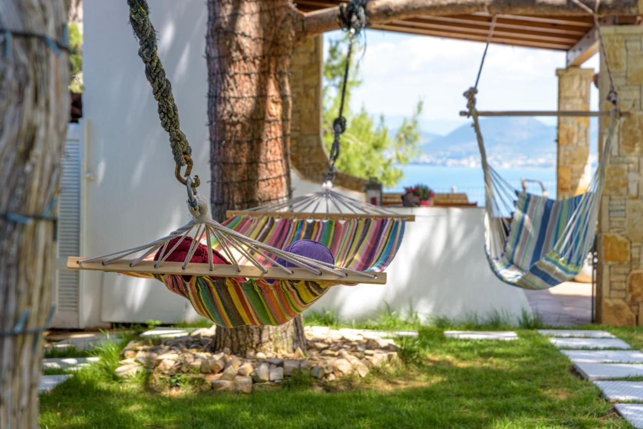 Crystal Beach Villa Chalkís المظهر الخارجي الصورة