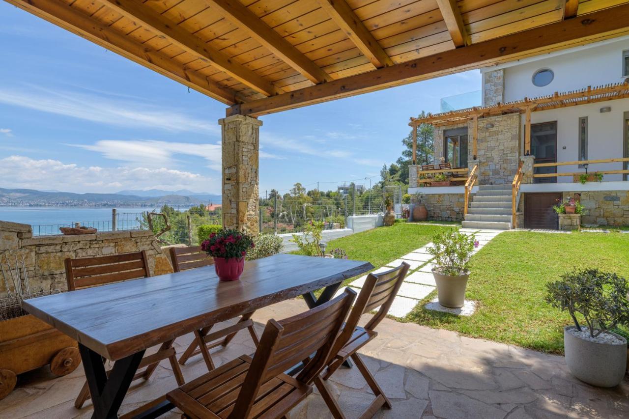 Crystal Beach Villa Chalkís المظهر الخارجي الصورة