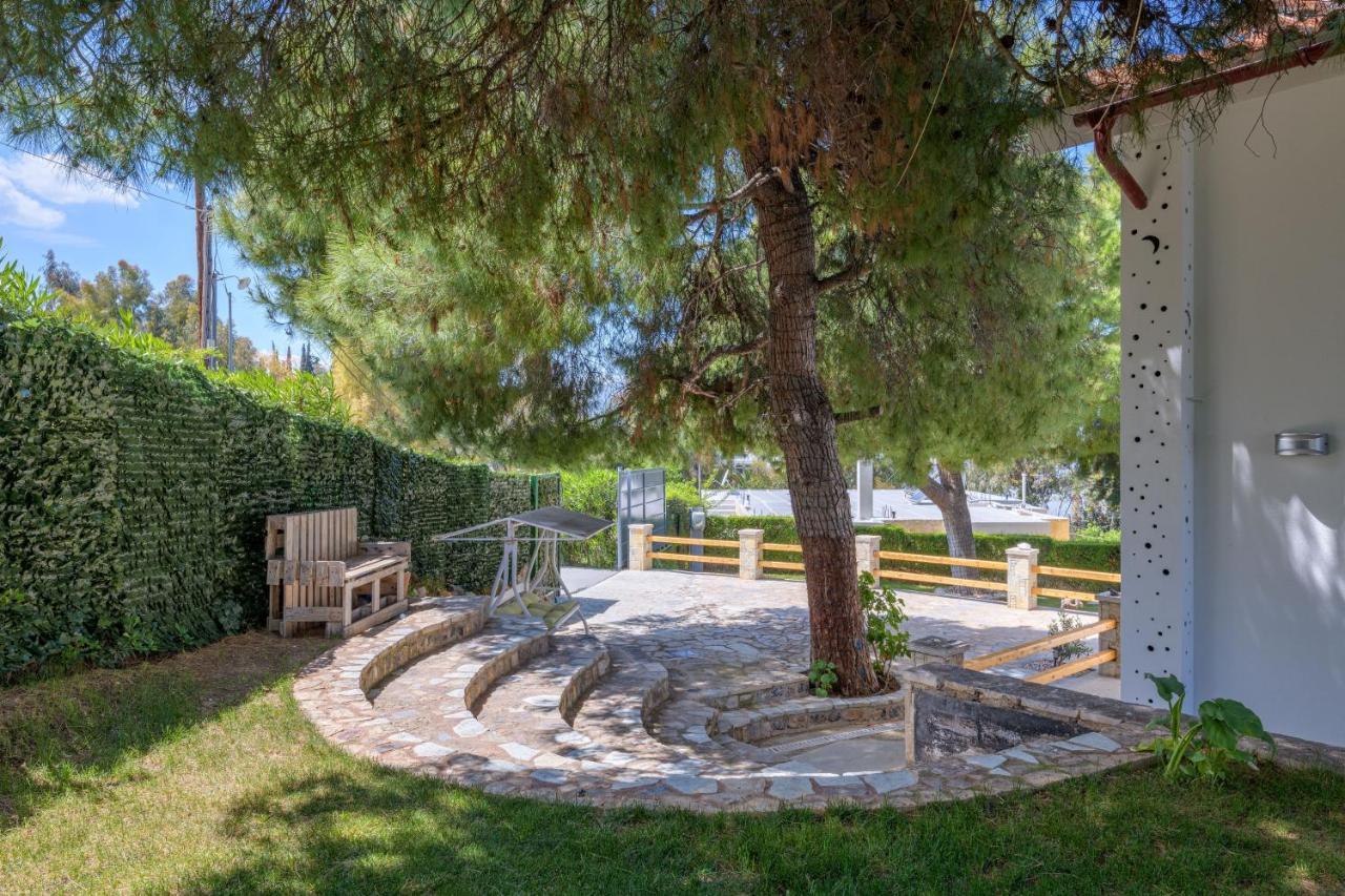 Crystal Beach Villa Chalkís المظهر الخارجي الصورة