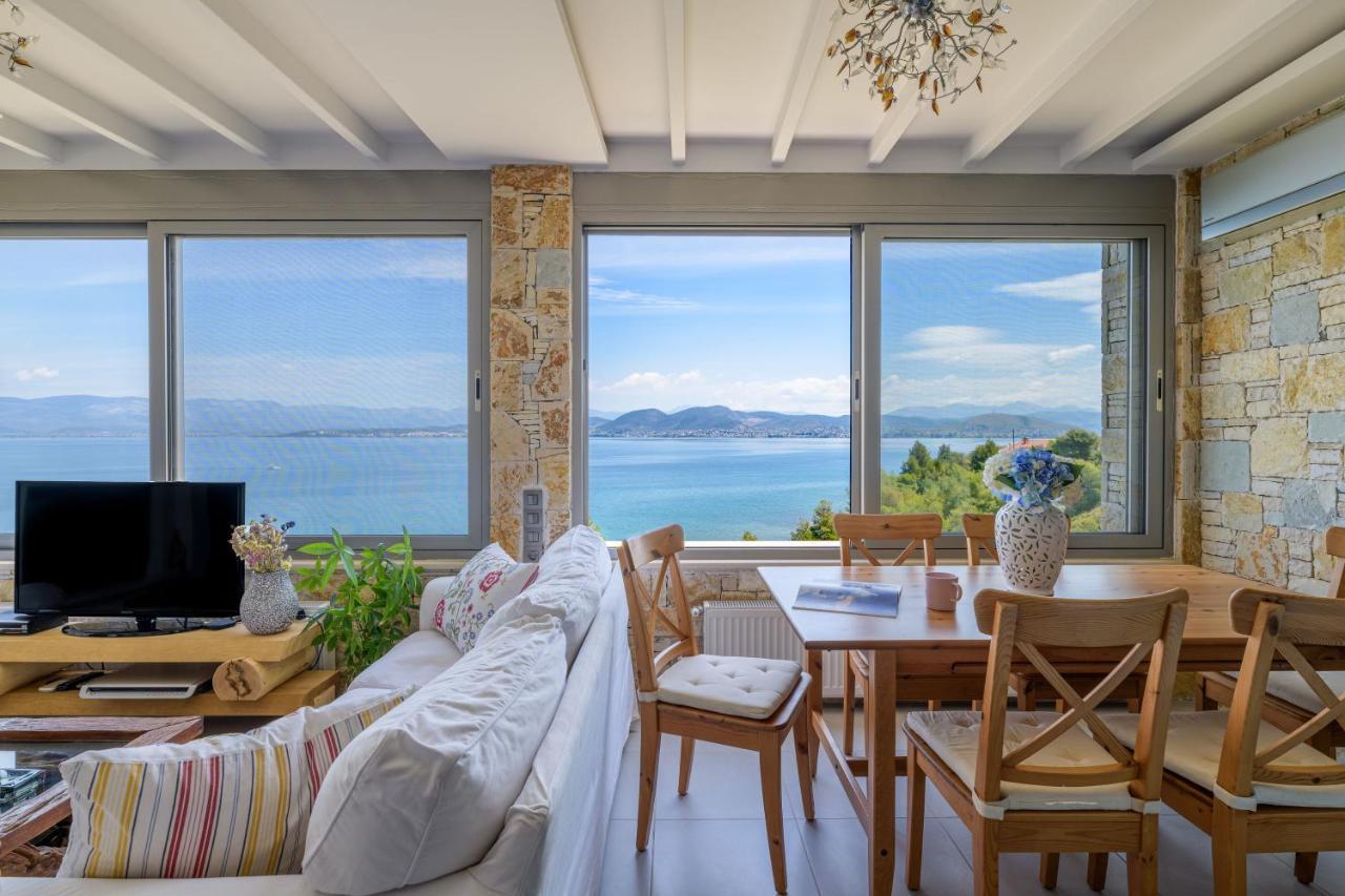 Crystal Beach Villa Chalkís المظهر الخارجي الصورة