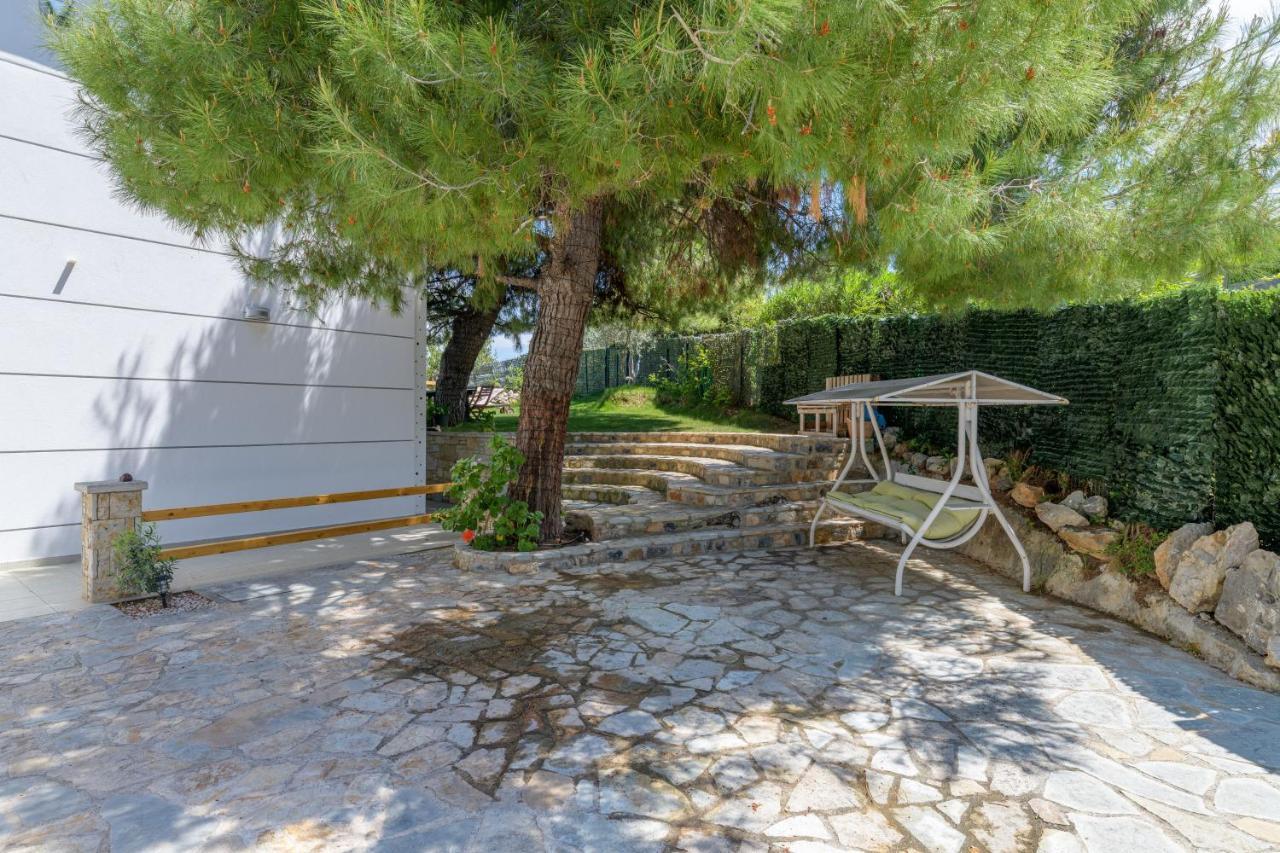 Crystal Beach Villa Chalkís المظهر الخارجي الصورة