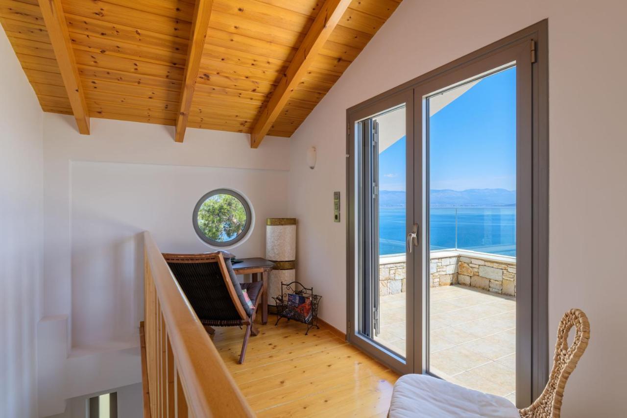 Crystal Beach Villa Chalkís المظهر الخارجي الصورة