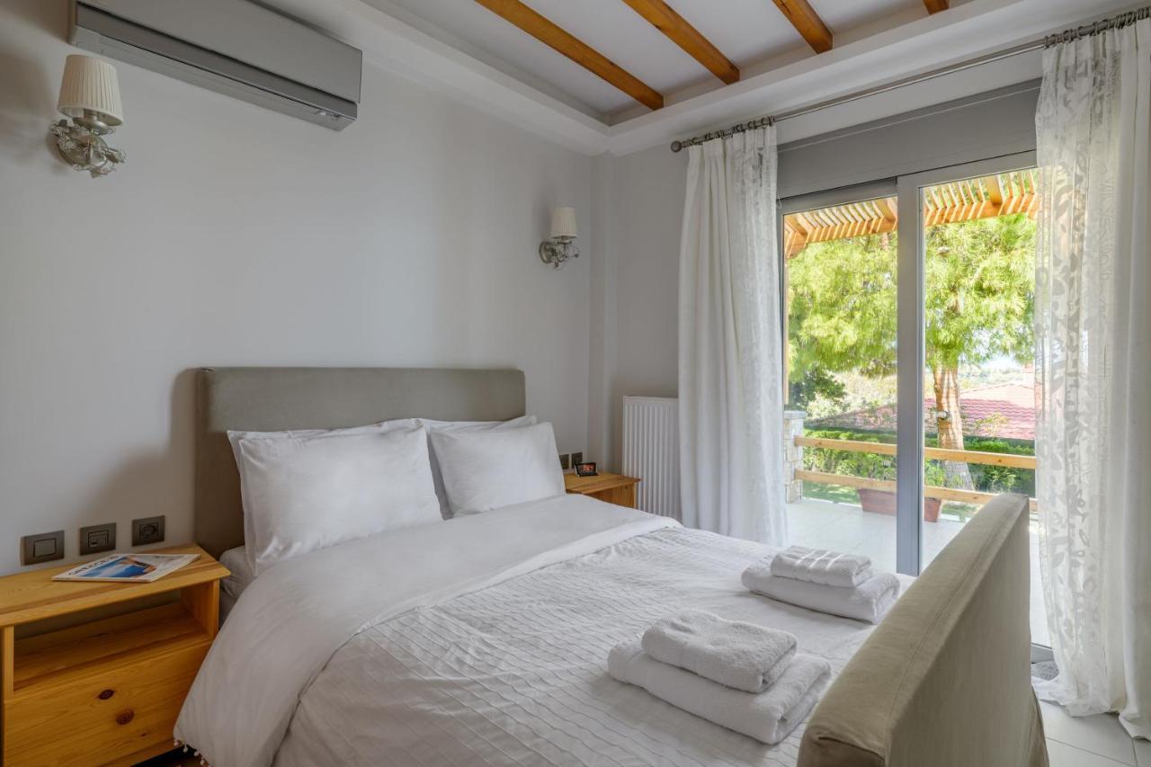 Crystal Beach Villa Chalkís المظهر الخارجي الصورة